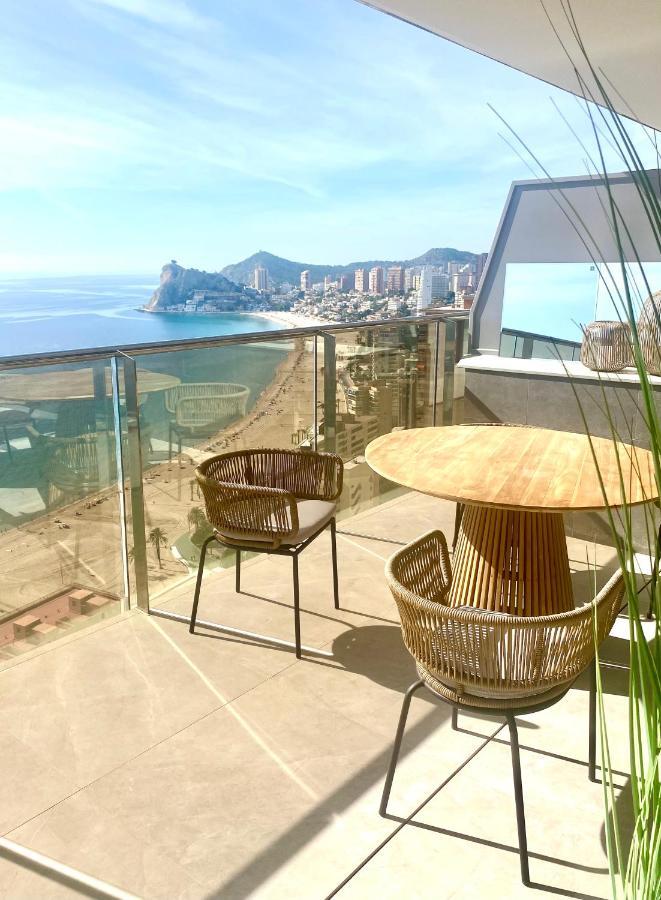 Ferienwohnung Sunset Sea View Apart Benidorm Exterior foto